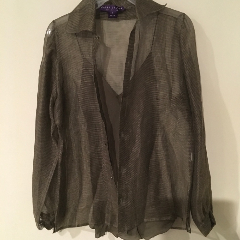 Ralph Lauren button down top